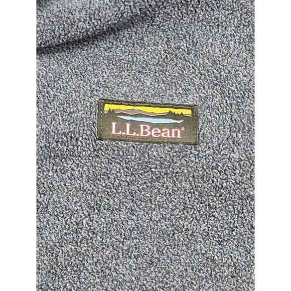 LL Bean Jacket Men's L Mountain Classic Fleece Full Zip Pockets‎ Outdoor 504674 - Picture 3 of 9